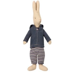 Lapin Rabbit beige Marcus MAILEG - Mini MAILEG l www.little-home.fr Poupée Lapin Bunny Rabbit Marin bleu