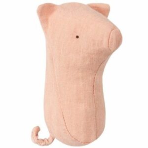 Hochet Eveil arche de Noé Noah's Cochon MAILEG l www.little-home.fr Jouet Activité bébé Eveil Montessori