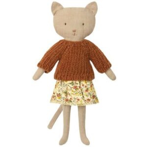 Peluche chat chaton kitten - sable MAILEG l www.little-home.fr Doudou Animal en peluche Chat naissance