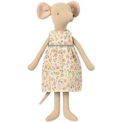 Grande souris Fille Medium MAILEG l www.little-home.fr Mouse Rose Girl