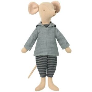 Grande souris Garçon Medium MAILEG l www.little-home.fr Mouse Bleu Boy