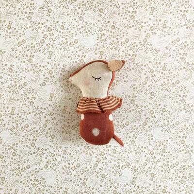 Hochet d'éveil Bambi Biche Rusty MAILEG www.little-home.fr Peluche Maileg