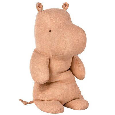 Peluche gros hippopotame vieux rose fané medium MAILEG www.little-home.fr