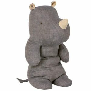 Peluche rhinocéros bleu Medium MAILEG l www.little-home.fr safari friends