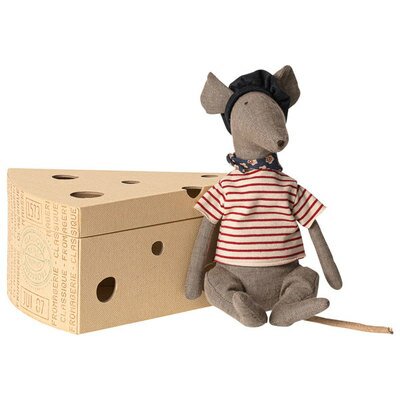 Rat cool boîte fromage MAILEG l www.little-home.fr Peluche Rat des villes