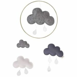 Mobile Nuage Odin KONGES SLOJD l www.little-home.fr Décoration Poétique Chambre enfant Eveil Bébé