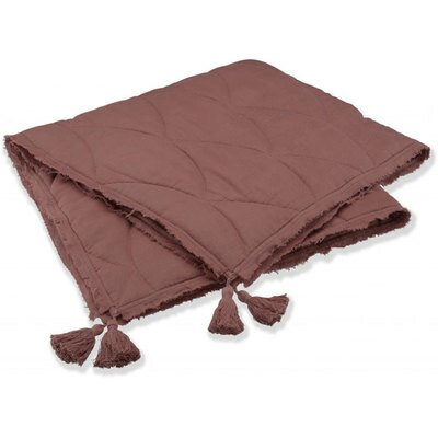 Couverture BIO édredon rouge cedar wood KONGES SLOJD