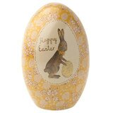 Oeuf de Pâques en métal peint Lapin à garnir MAILEG