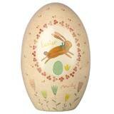 Oeuf de Pâques en métal peint Lapin à garnir MAILEG