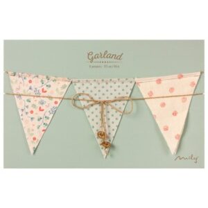 Guirlande drapeaux fanions multicolores enfant MAILEG