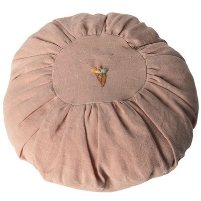 Coussin rond brodé - rose fané MAILEG l www.little-home.fr Chambre enfant