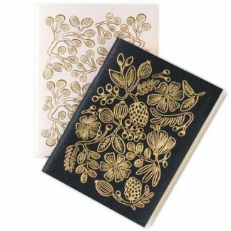 Set de 2 petits carnets de poche femme - Or RIFLE PAPER CO