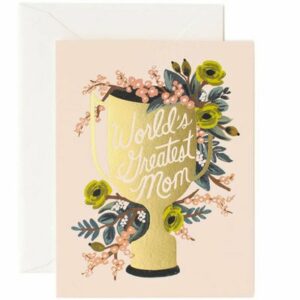 Carte de voeux - Meilleure Maman, carte fête des mères RIFLE PAPER CO