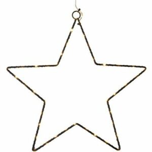 Etoile lumineuse LED noir SIRIUS l www.little-home.fr Décoration Guirlande Lumineuse Noël Chambre Enfant