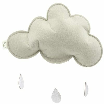 Mobile Nuage Blanc Argent KONGES SLOJD l www.little-home.fr Décoration Chambre enfant Eveil Naissance
