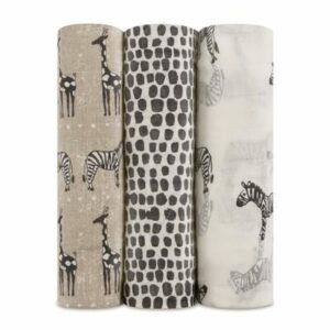 3 grands langes maxi-langes silky soft - sahara ADEN+ANAIS l www.little-home.fr Puériculture Naissance