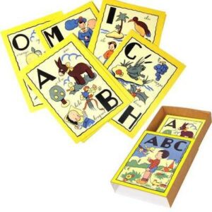 Abécédaire ABC MARC VIDAL www.little-home.fr Jeu enfant rétro Vintage