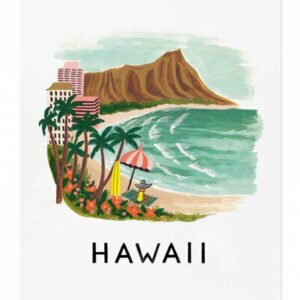 Affiche Hawaii RIFLE PAPER CO