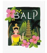 Affiche Bali RIFLE PAPER CO