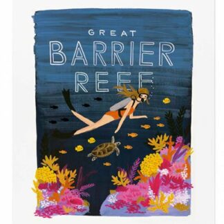 Affiche Barrier Reef RIFLE PAPER CO