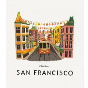 Affiche San francisco RIFLE PAPER & CO