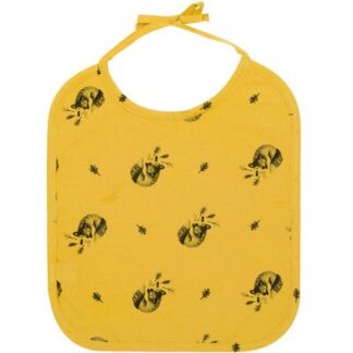 Bavoir renard Jaune ceylan ROSE IN APRIL l www.little-home.fr Serviette Bavoir Allaitement Repas Enfant