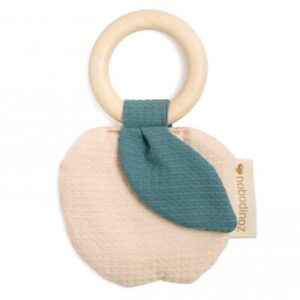 Anneau de dentition Hochet - pomme NOBODINOZ