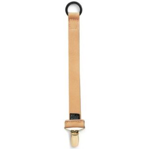 Attache tétines clip cuir nude ELODIE DETAILS l www.little-home.fr Attache Tétines bébés Naissance