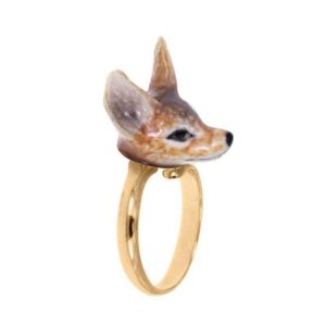 Bague ajustable Renard NACH BIJOUX