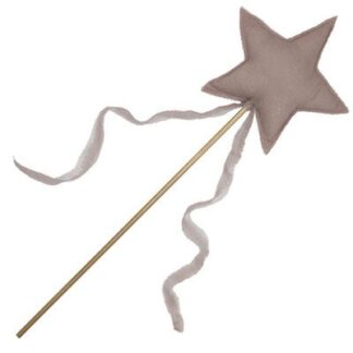 Baguette magique Luna rose fané NUMERO 74 l www.little-home.fr Baguette de Fée Déguisement Princesse N74