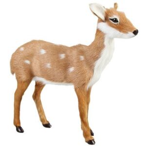 Bambi femelle fourrure marron &KLEVERING AMSTERDAM design scandinave enfant