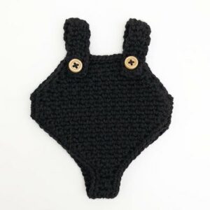 Barboteuse crochet pour Poupée gordi noir PAOLA REINA