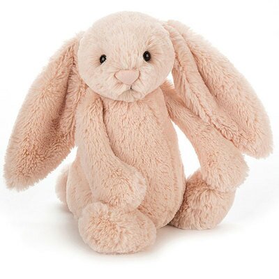 Peluche Lapin Bashful abricot orange JELLYCAT peluches enfants doudous naissance