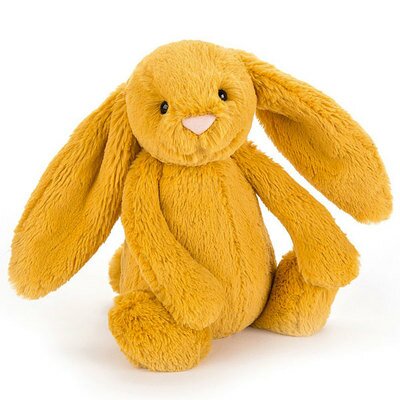 Peluche Lapin Bashful Saffron JELLYCAT l www.little-home.fr Jaune Safran