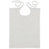 Bavoir carré - blanc white NUMERO 74 l www.little-home.fr Bavoir Accessoires Repas Puériculture Bébé
