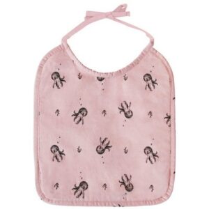 Bavoir pieuvre rose ROSE IN APRIL l www.little-home.fr Serviette Enfant