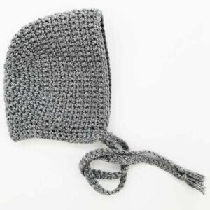 Béguin tricot crochet - gris PAOLA REINA l www.little-home.fr Vêtements poupées Gordi tricot MINIKANE