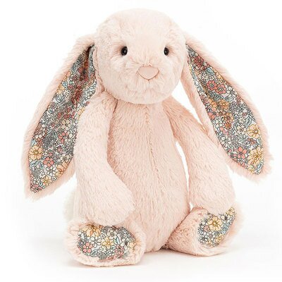 Peluche Lapin Bashful blossom JELLYCAT Liberty rose