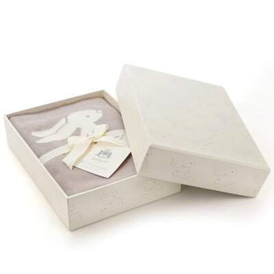 Couverture Lapin Bashful beige JELLYCAT l www.little-home.fr Cadeau Naissance Maternité couverture bébé