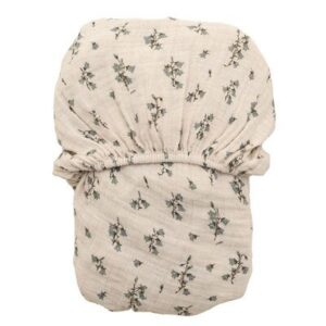 Drap housse mousseline bio Bluebell GARBO AND FRIENDS