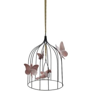 Cage à oiseau bohème M - rose fané NUMERO 74 l www.little-home.fr Volière papillon enfant rétro vintage