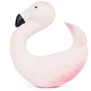 Anneau dentition bracelet flamand rose flamingo BIO OLI and CAROL l www.little-home.fr Jouet Naturel BIO