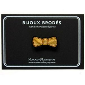 Petite broche Noeud papillon - or MACON ET LESQUOY