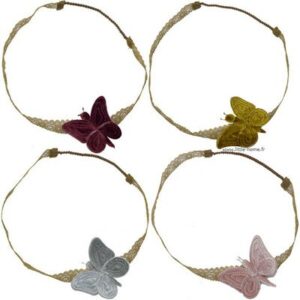 Headband Papillon velours NUMERO 74 l www.little-home.fr Accessoire Cheveux Enfant Serre-tête Diadèmes