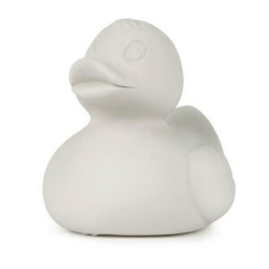 Box Canard Elvis gris clair OLI and CAROL l www.little-home.fr Canard Bain Jouet Bébé Naturel Bio Enfant