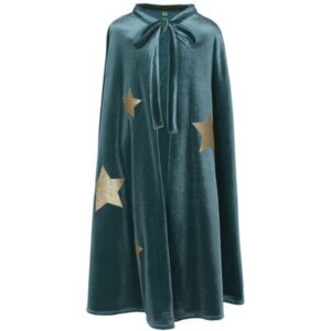 Cape Merlin / Magicien pour enfant - bleu canard NUMERO 74 l
