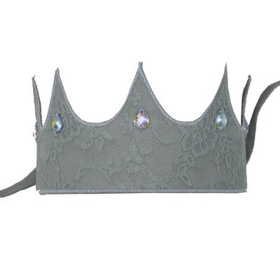 Couronne dentelle Carolina - gris clair NUMERO 74