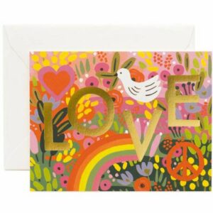 Carte de voeux - All you need is love RIFLE PAPER CO, pour dire je t'aime