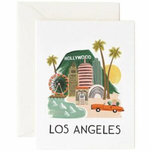 Carte de voeux Los Angeles RIFLE PAPER CO Cartes de correspondances Papeterie