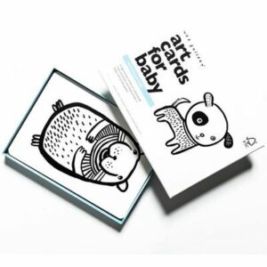 Cartes d'éveil animaux domestiques Pets 2 WEE GALLERY éveil des sens du nouveau-né